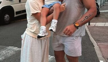 Molly-Mae Hague 's 'funless summer' continued as she daughter Bambi jetted off to sunny France to surprise boyfriend Tommy Fury amid his triathlon on Saturday