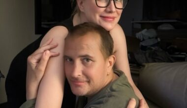 Alice Evans has revealed her beloved younger brother Tony has died