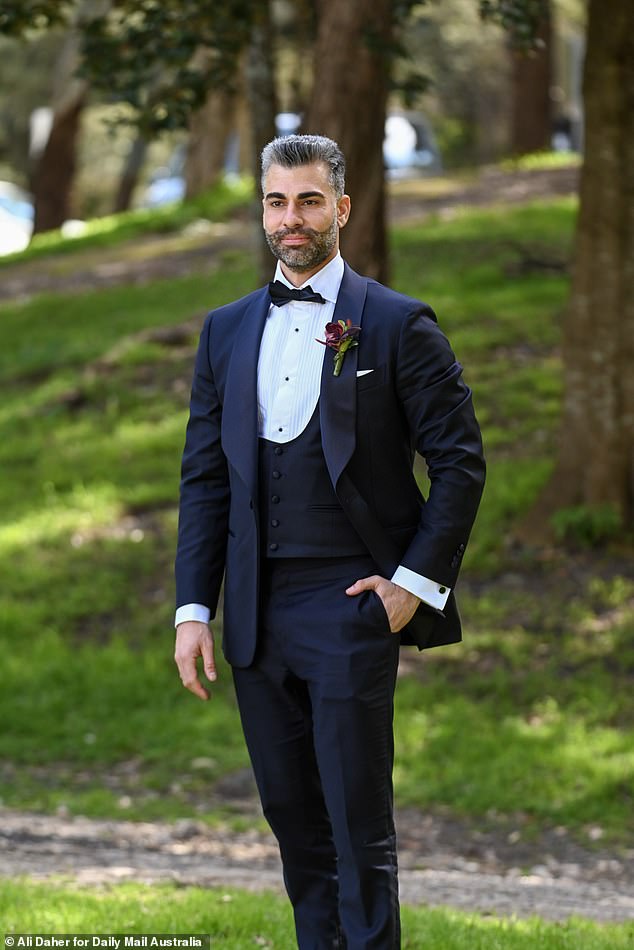 Daily Mail can reveal that the latest intruder groom is Joel Moses, a Sydney-born model, 31, drummer and entertainer who describes himself as 'over the top' and 'too much for some'