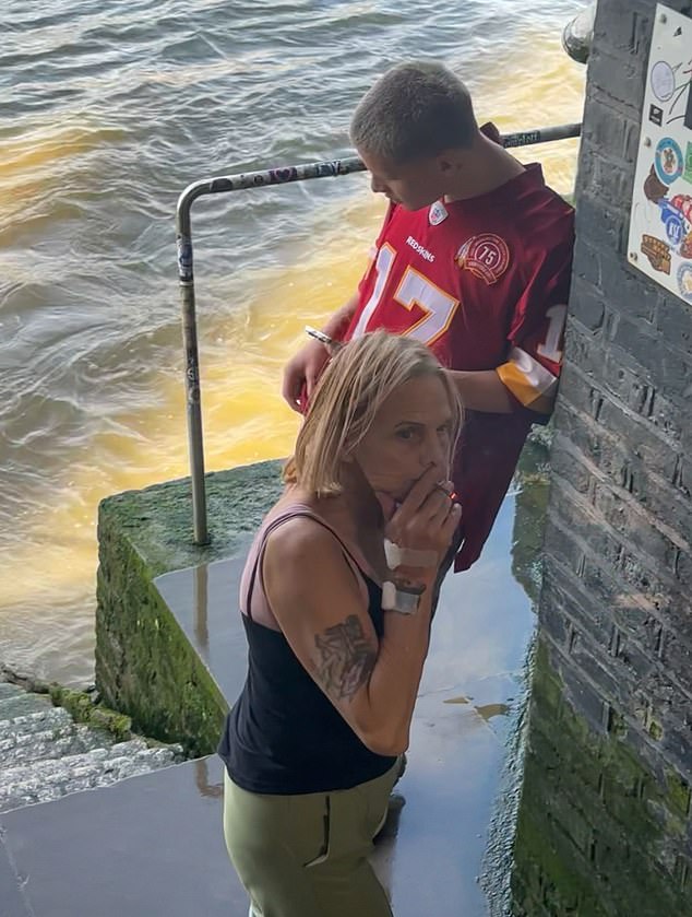 The 20-year-old blames his notoriously unstable grandmother Jackiey Budden, pictured with Freddy, for getting him hooked on strong cannabis when he was just 12