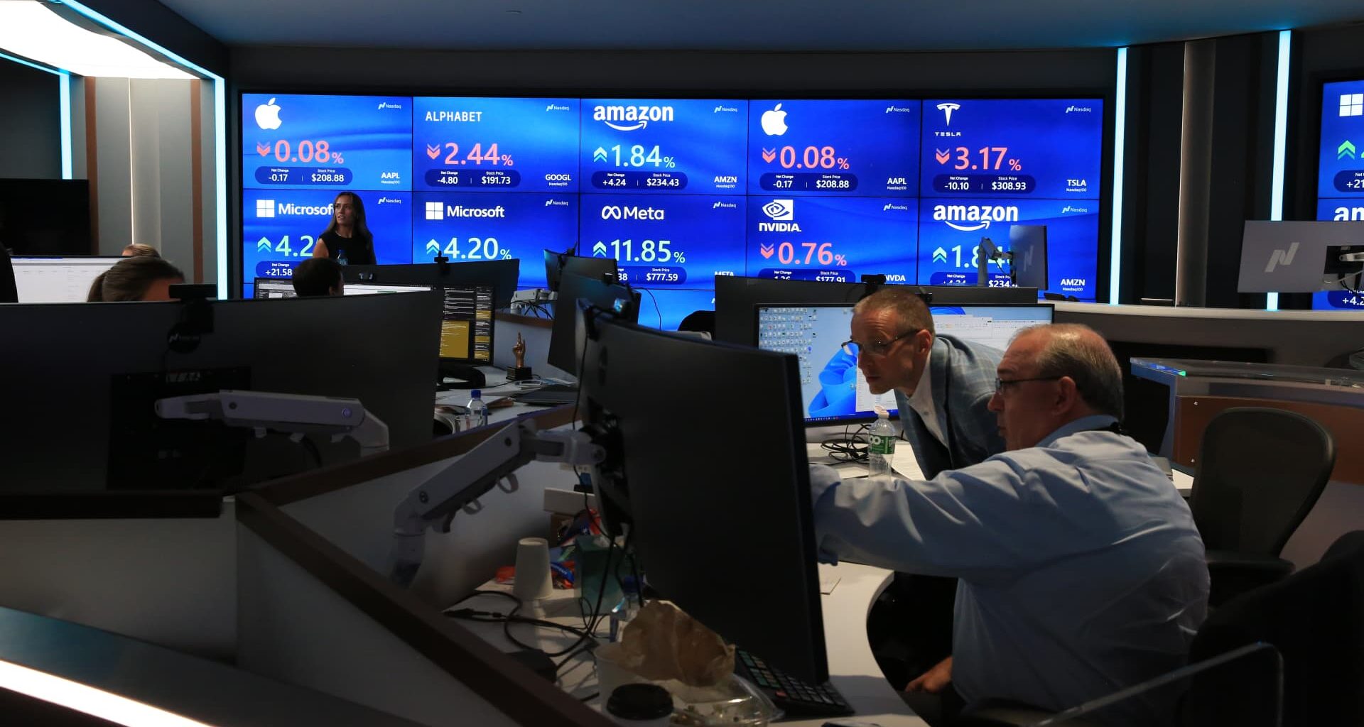 Stocks regroup after 'risk-on' rally