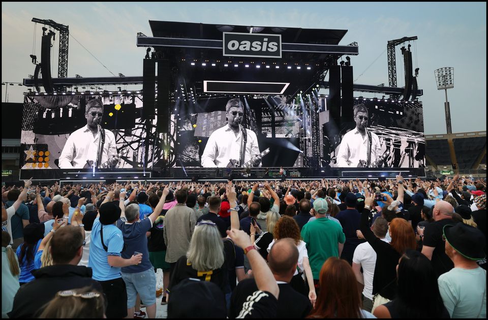 Noel Gallagher on stage at their Oasis Live 25 Concert at Croke Park.
Photo by Steve Humphreys
16th August 2025.