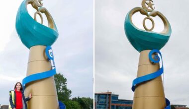 Vandalism of Drogheda sculpture condemned as ‘hypocritical and misinformed’