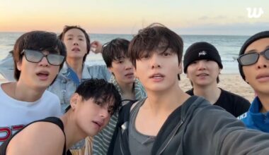 BTS holds 1st live together from beach after military discharge; Namjoon says ‘miss you wife’ to a fan