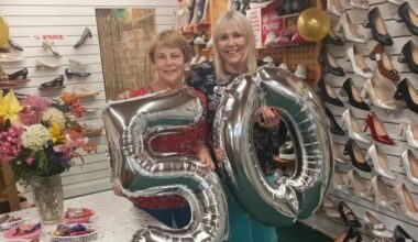 Long-standing Wexford shoe shop celebrates 50 years in business