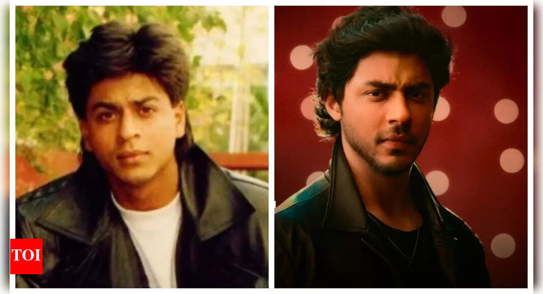 Shah Rukh Khan’s throwback photos resurface as Aryan Khan’s first look in 'Bad**s Of Bollywood' sparks frenzy - Pics |