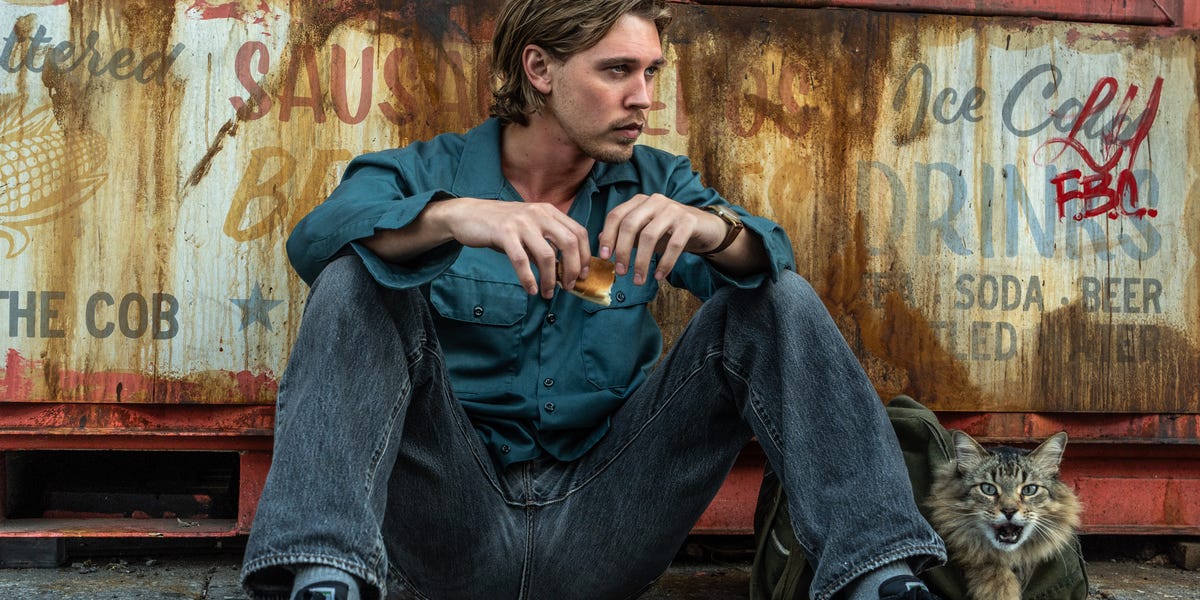 Austin Butler admits Caught Stealing cat co-star is a "scene stealer"