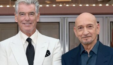 Pierce Brosnan and Ben Kingsley on The Thursday Murder Club: ‘We came across this metaphor for our working relationship: Laurel & Hardy’