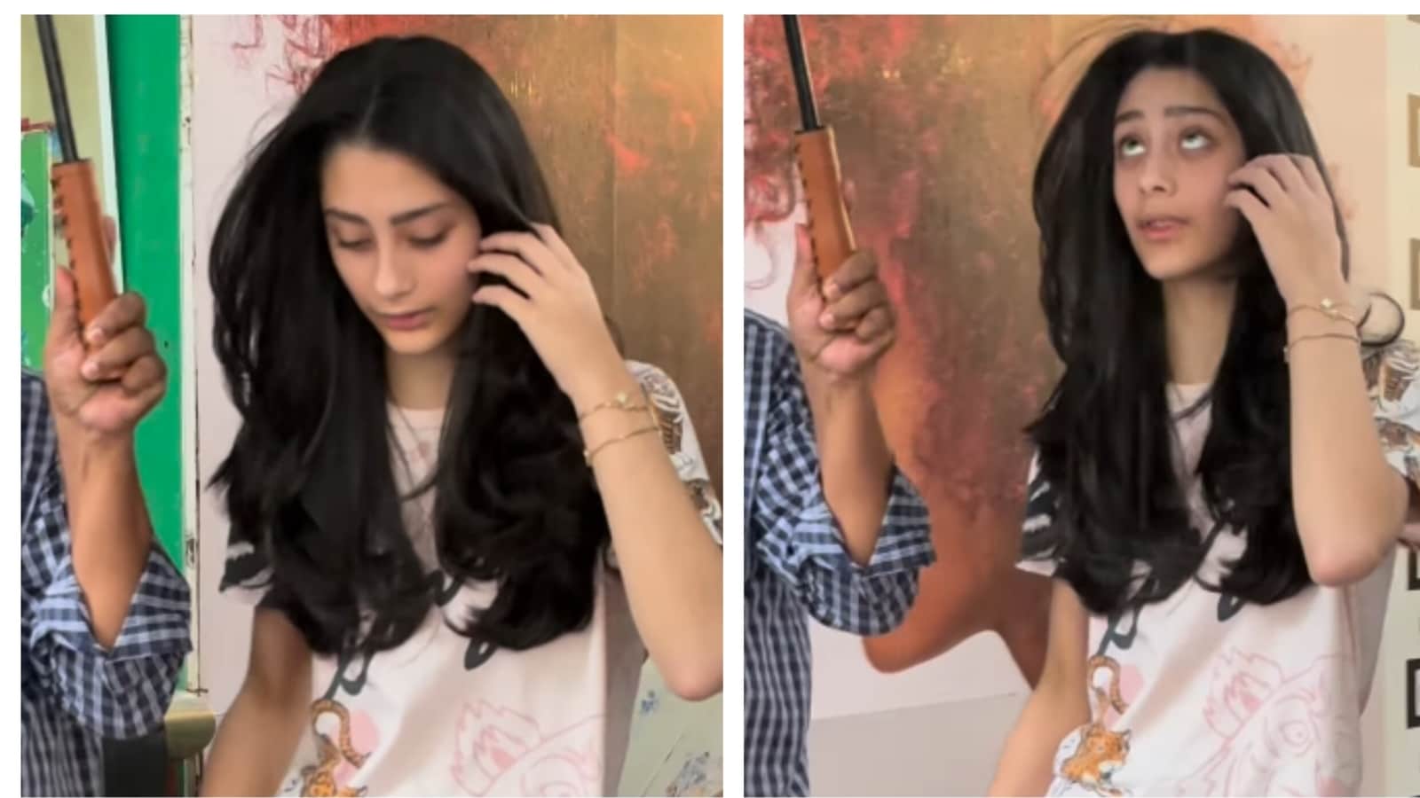 'Looks like Nargis is back': Sanjay Dutt's daughter Iqra’s striking resemblance to grandmom sparks nostalgic buzz. Watch | Bollywood