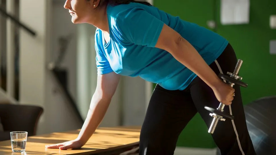 Strength training should start with a lower intensity for someone who is on a GLP-1 medication. - Zing Images/Digital Vision/Getty Images