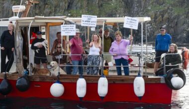 Kerry photographer wins award for capturing an iconic moment at Skellig Michael’s protest