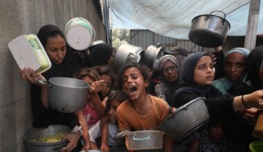 Gaza City gripped by famine as UN chief says ‘food stacks up at borders because of systematic obstruction by Israel’