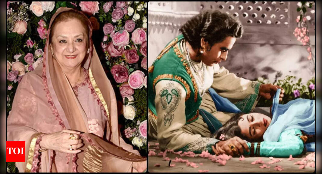 When spellbound by Dilip Kumar's charm, Saira Banu forgot about meeting Madhubala on Mughal-E-Azam's set: "I just remember looking at Yusuf saab..." |