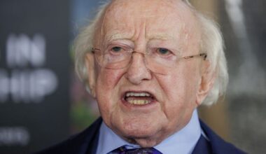 ‘I'll do my best to have the place looking alright’ – President Michael D Higgins won’t comment on his successor