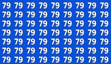 Optical illusion: Only 1 out of 20 people can spot number 76 in 10 seconds