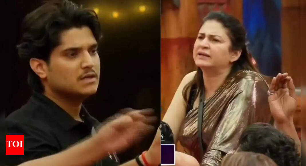 Bigg Boss 19 Promo: Contestants get into a heated argument over the first elimination; Kunickaa Sadanand tells Mridul Tiwari ‘Leader giri mat kar’ |