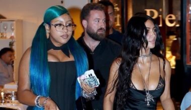 North West gives Kim Kardashian a style showdown in matching black outfit | Hollywood