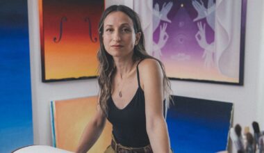 Rising Artist Emily Weiner’s Hypnotic Paintings Channel Cosmic Mysteries