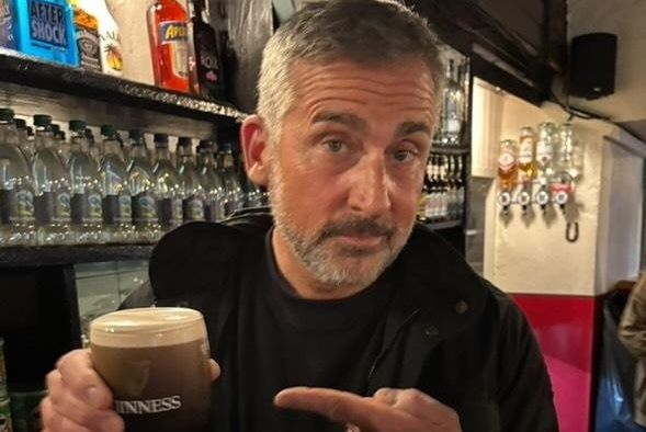 Hollywood actor Steve Carell delights locals in Clare and Galway