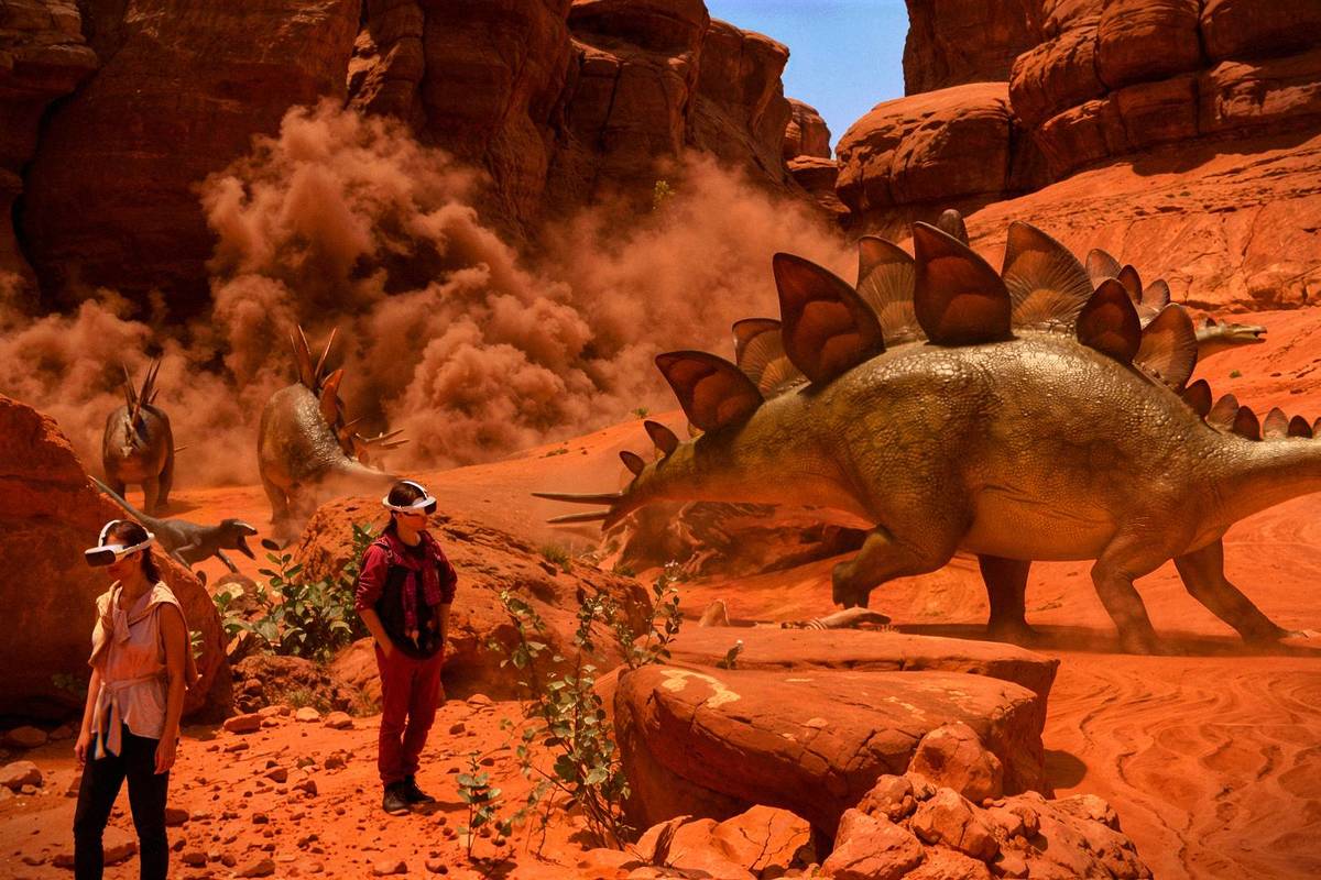 An Epic Dinosaur VR Adventure Is Roaring Into The Atlanta Area