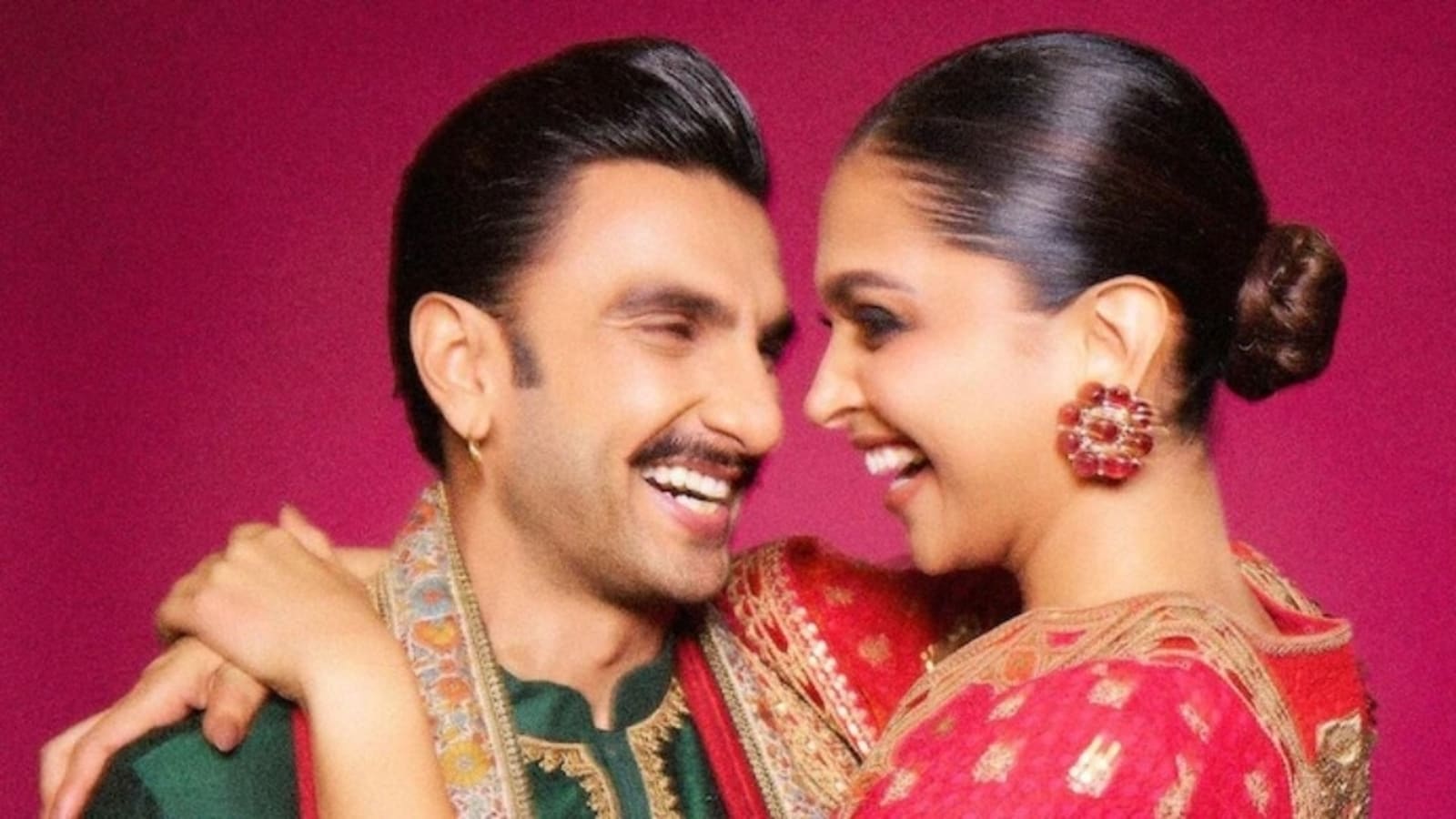 Deepika Padukone and Ranveer Singh stun in chic outfits at Ambani's Ganesh Chaturthi celebration at Antilia | Fashion Trends