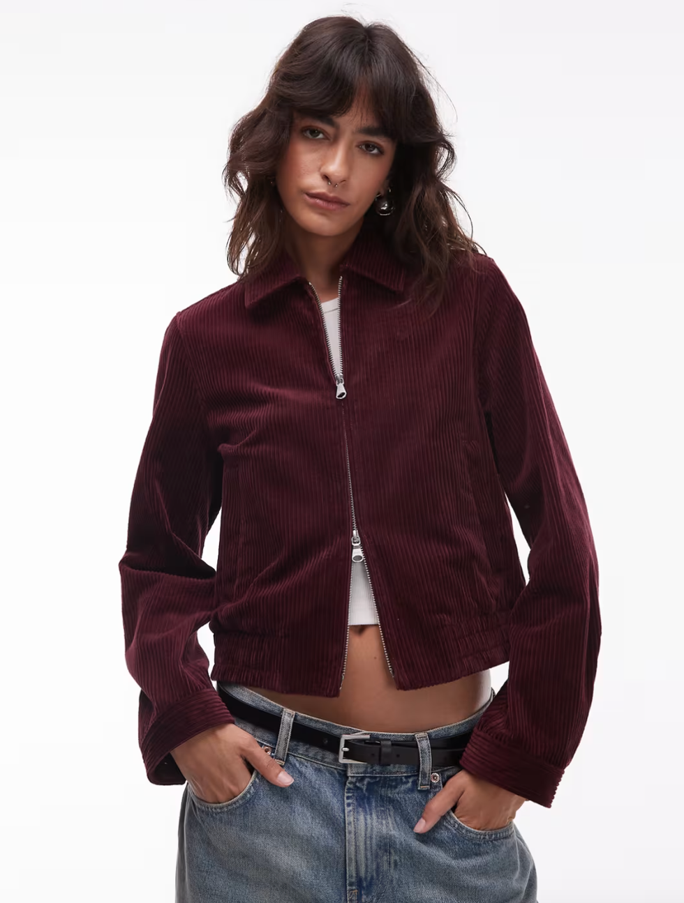 Cord Blouson Jacket