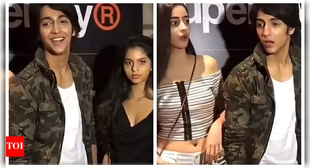 Ahaan Panday's old video with Suhana Khan and Ananya Panday resurfaces; 'Saiyaara' star asked to step aside - WATCH |