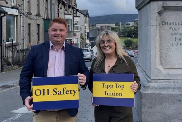 Double jobs boost for Tipperary town with Tipp Top Tuition and OH Safety