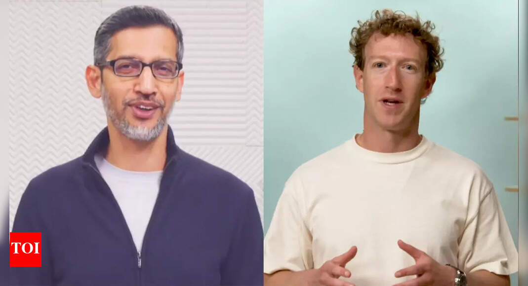 Google CEO Sundar Pichai, Facebook’s Mark Zuckerberg announce AI and Superintelligence partnerships with Reliance