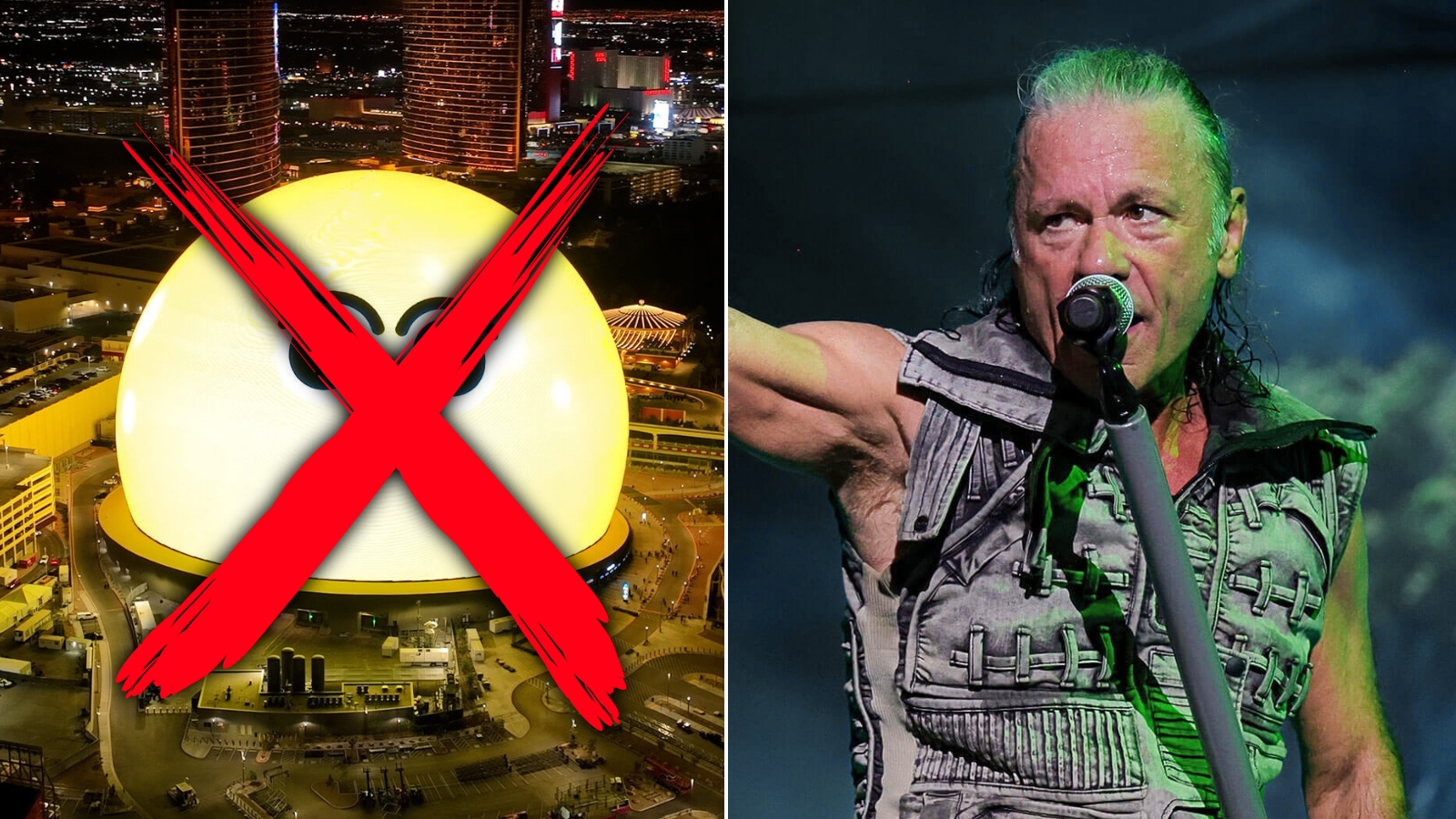 Bruce Dickinson Reveals Why Iron Maiden Would Never Play in the Las Vegas Sphere: 'It's Not Maiden' - Ultimate Guitar
