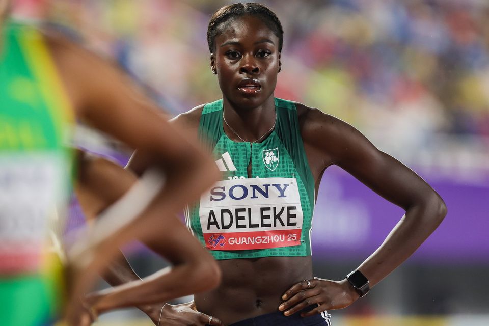 Rhasidat Adeleke has struggled to hit top form this summer. Photo: Sportsfile