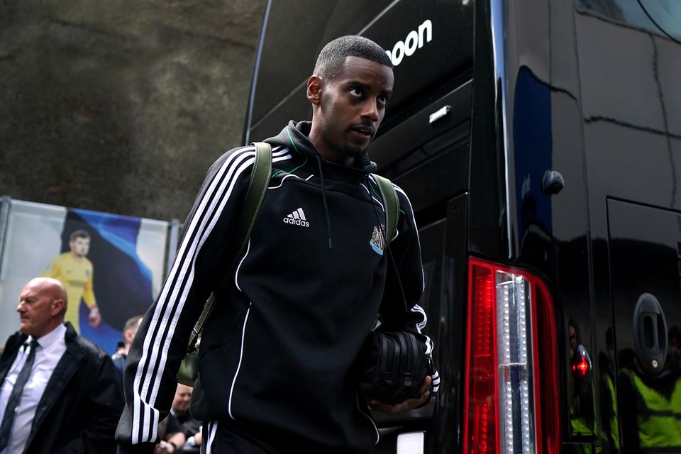 Alexander Isak wants to leave Newcastle (Gareth Fuller/PA)
