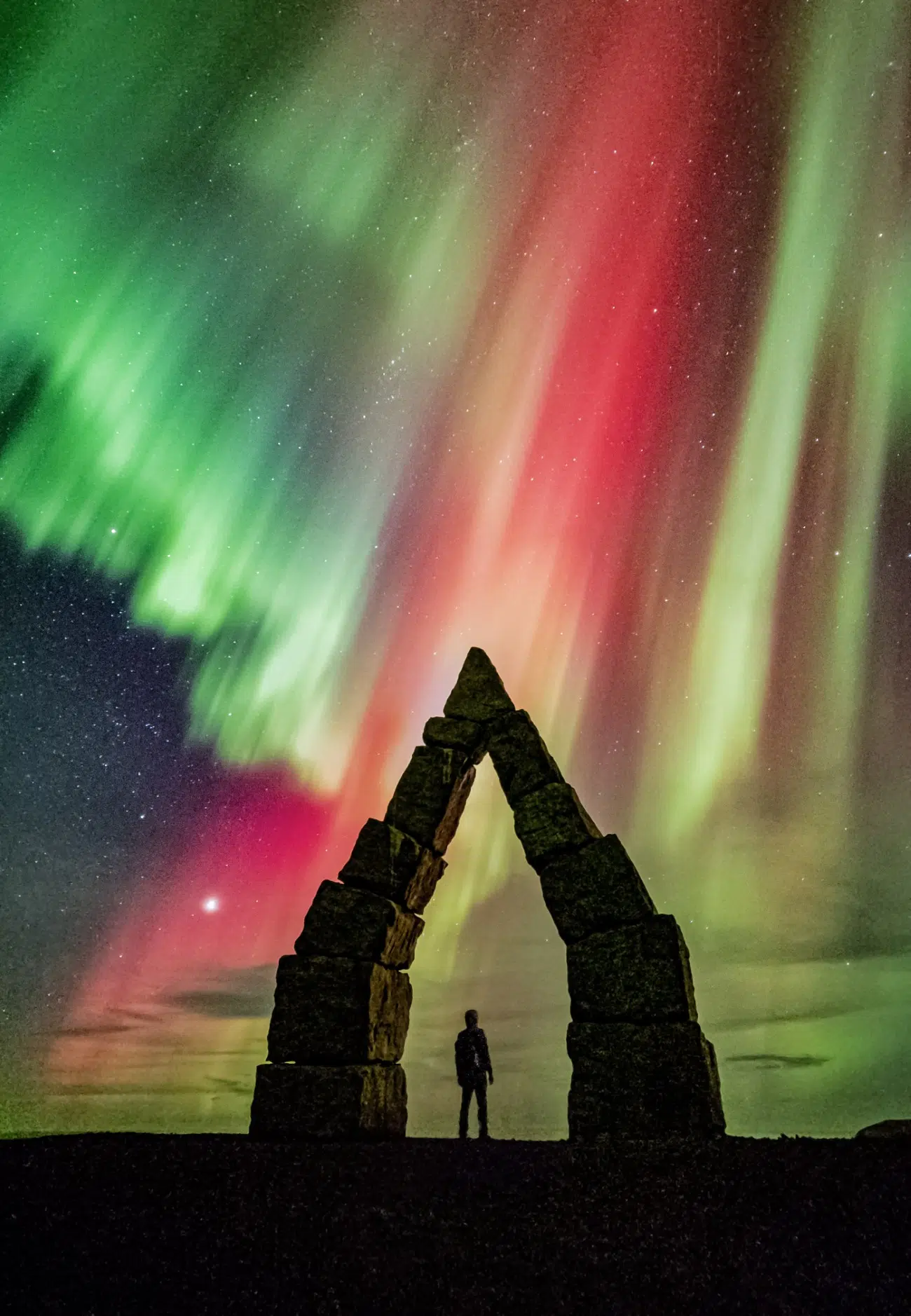 Northern lights in Iceland