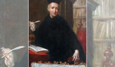 Unknown, “Portrait of Baltasar Gracián,” Iglesia de San Miguel, Graus, Spain