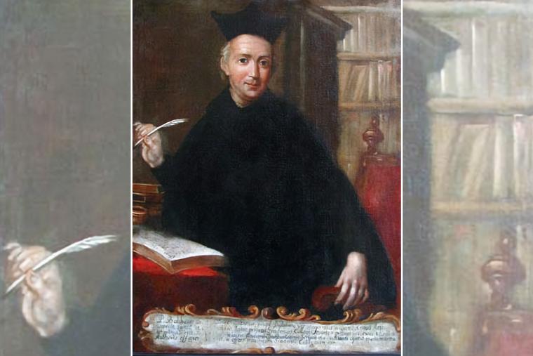 Unknown, “Portrait of Baltasar Gracián,” Iglesia de San Miguel, Graus, Spain