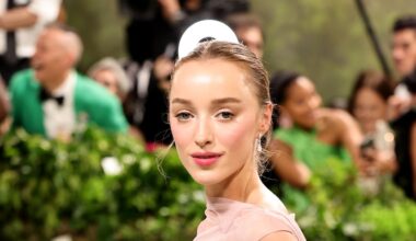 ‘Saltburn with a girl’: Phoebe Dynevor steps into Barry Keoghan’s shoes as she looks to ‘obliterate’ an all-American family in her new film Anniversary