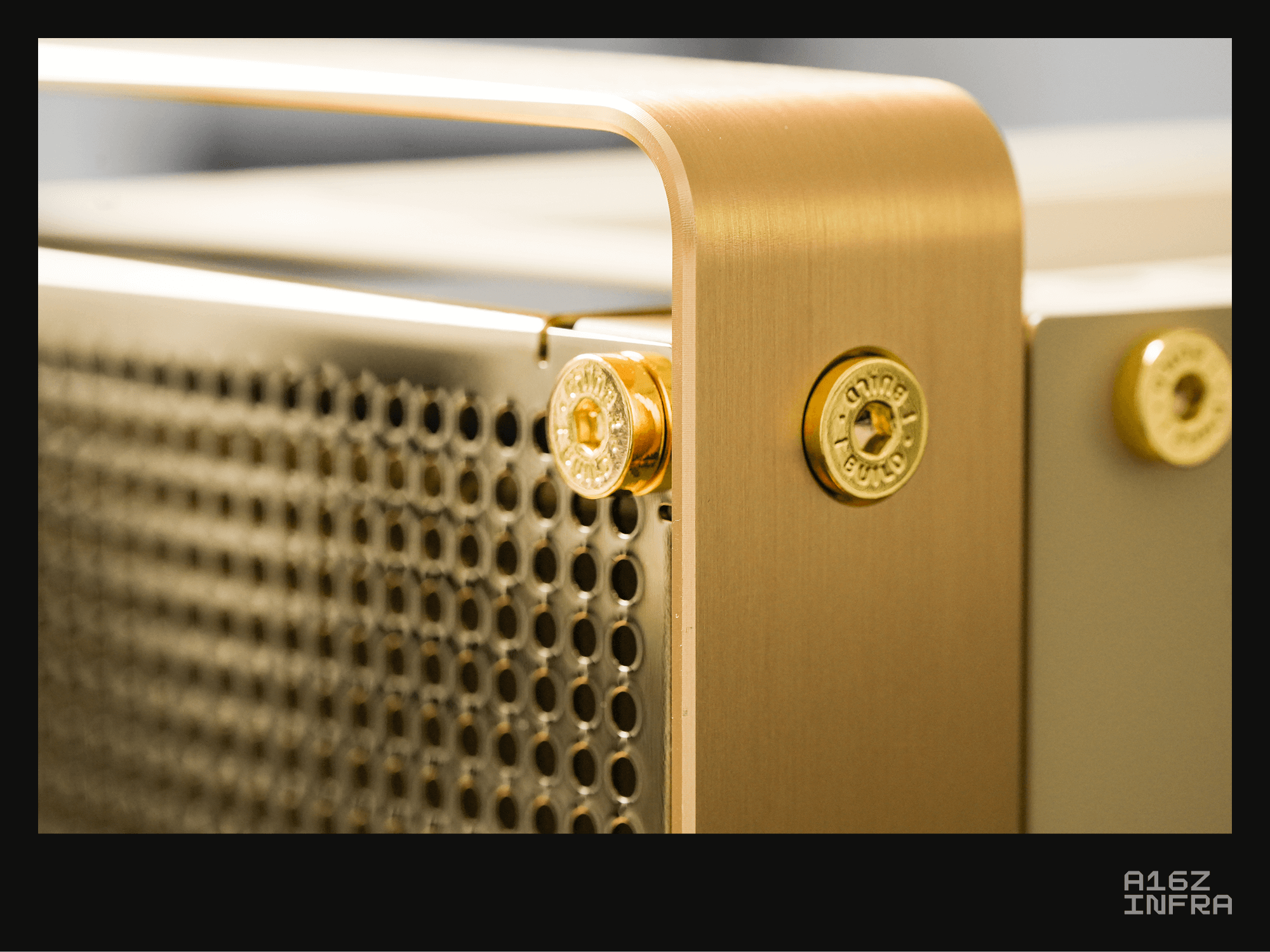 Detail of a16z Personal AI Workstation with 4x NVIDIA RTX 6000 Pro Blackwell Max-Q GPUs