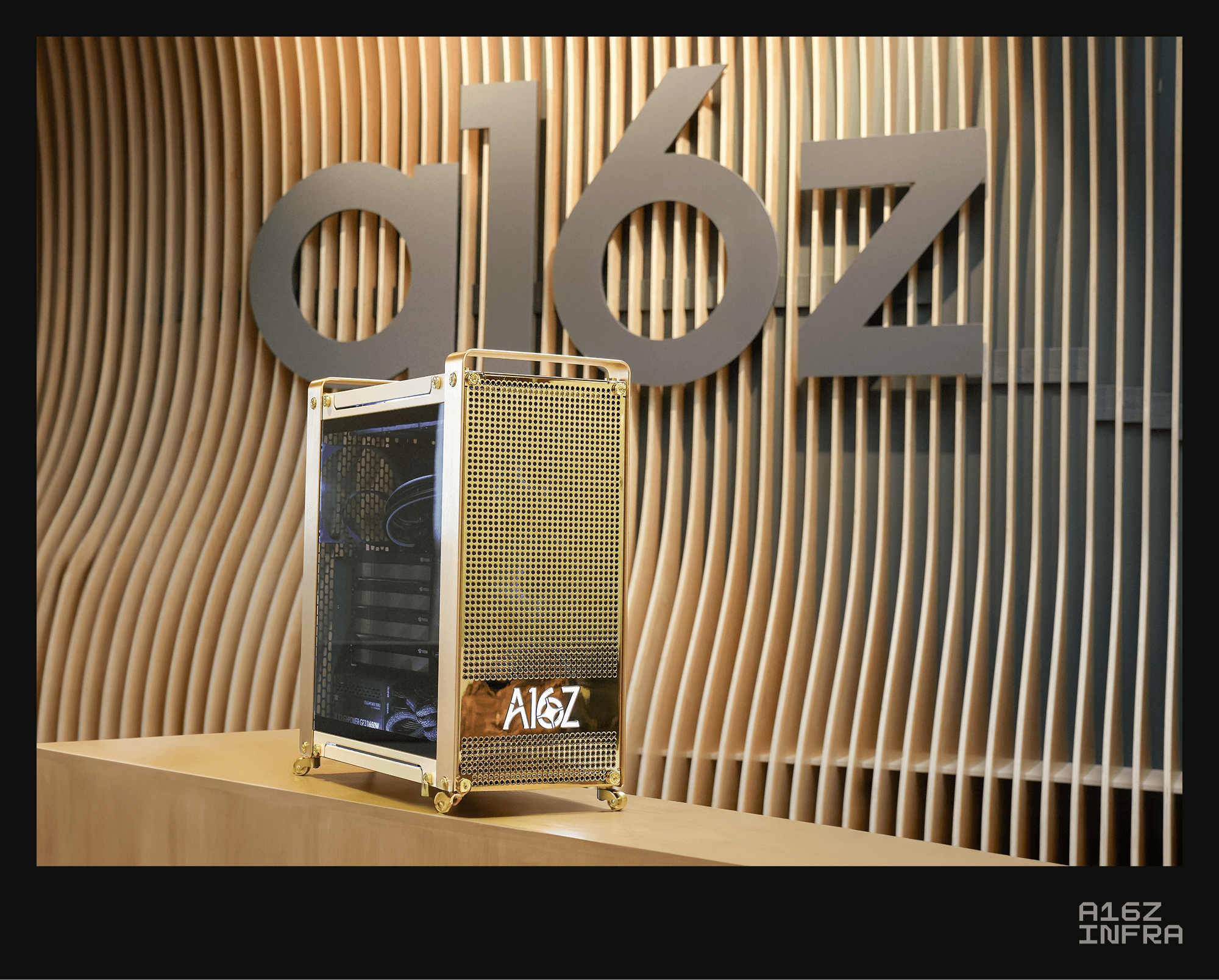 a16z Personal AI Workstation with 4x NVIDIA RTX 6000 Pro Blackwell Max-Q GPUs