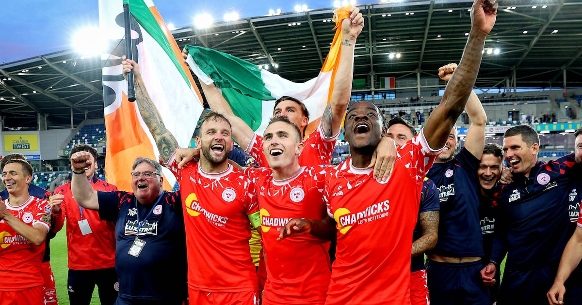 Joey O’Brien plays down Windsor Park tricolour scenes ahead of Shels and Linfield rematch – The Irish Times