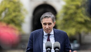 Investigation launched after online threat against Simon Harris and family – The Irish Times