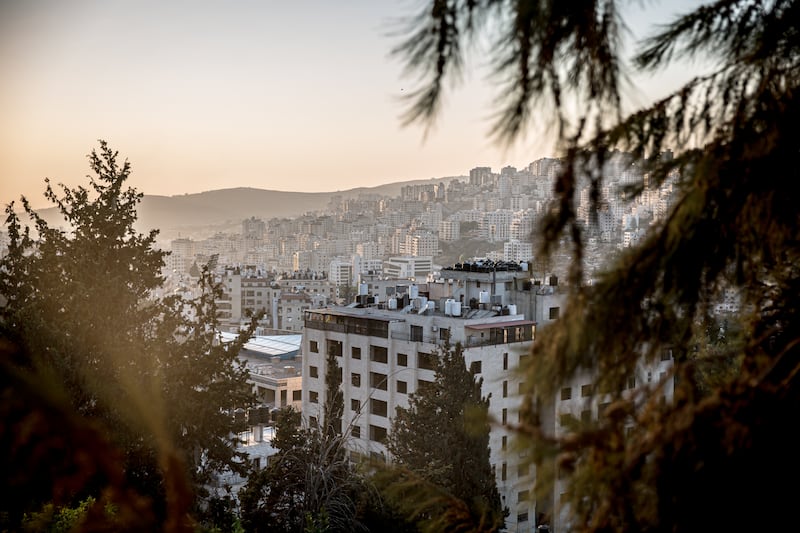 The wider Nablus governorate has a population of more than half a million people, according to Ghassan Daghlas, governor of Nablus. Photograph: Sally Hayden 