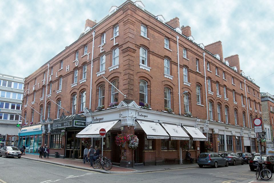The Central Hotel on Exchequer Street, Dublin 2. Photo: Colin O'Riordan