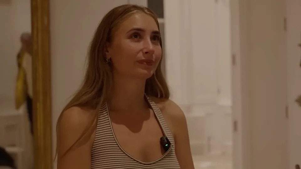 Lily Phillips in a documentary about her sleeping with 101 men in a day.