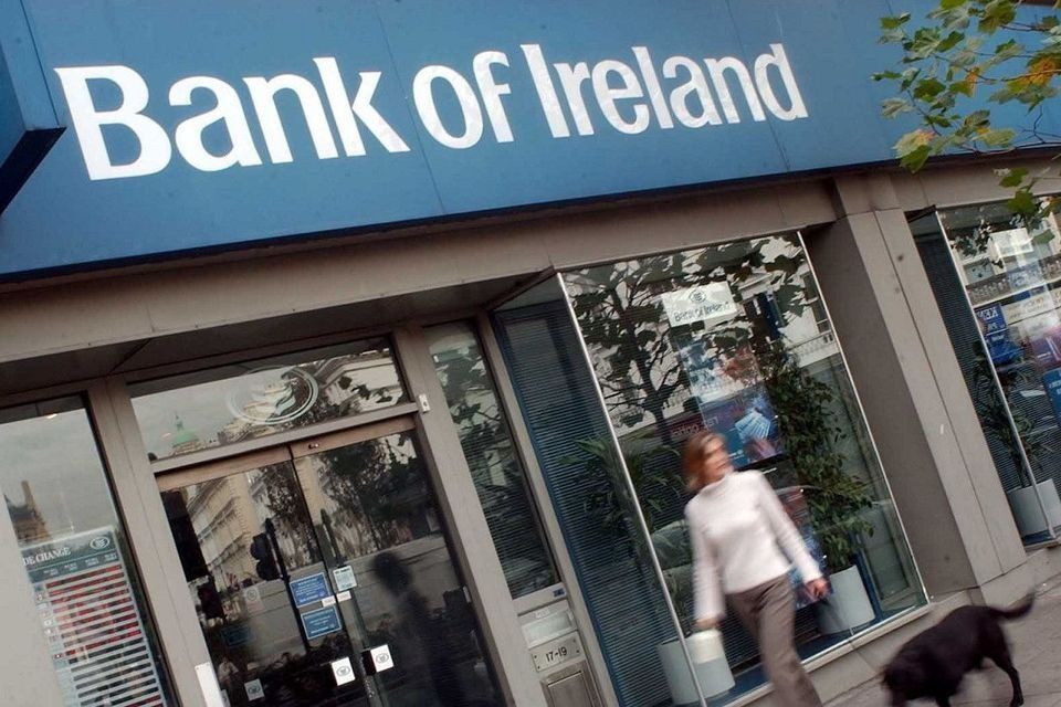 Bank of Ireland. Stock image. Photo: PA