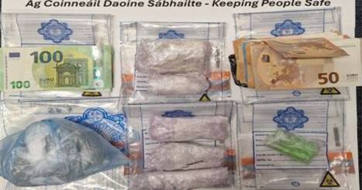 Two arrested after drugs and cash seized in Killarney