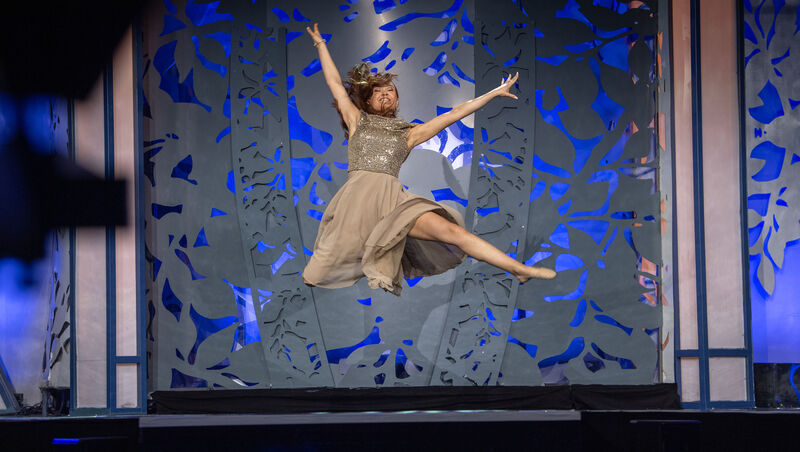 Kerry Rose Laura Daly’s contemporary dance received a resounding round of applause. Picture: Domnick Walsh