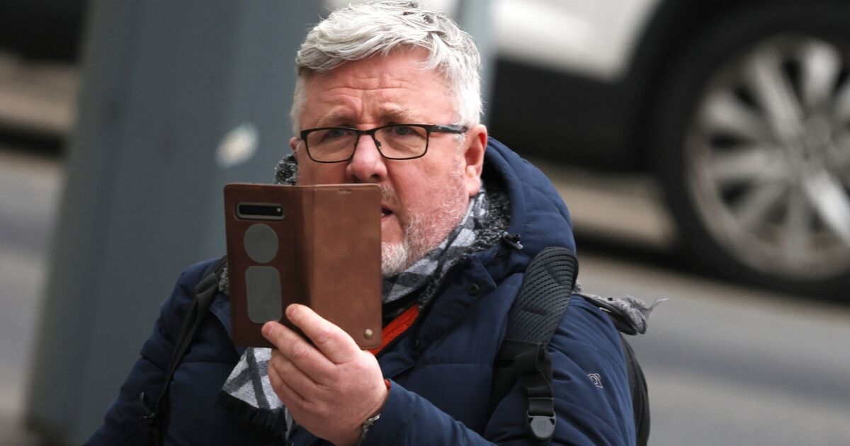 Far-right activist Philip Dwyer appears in court charged with public order offence