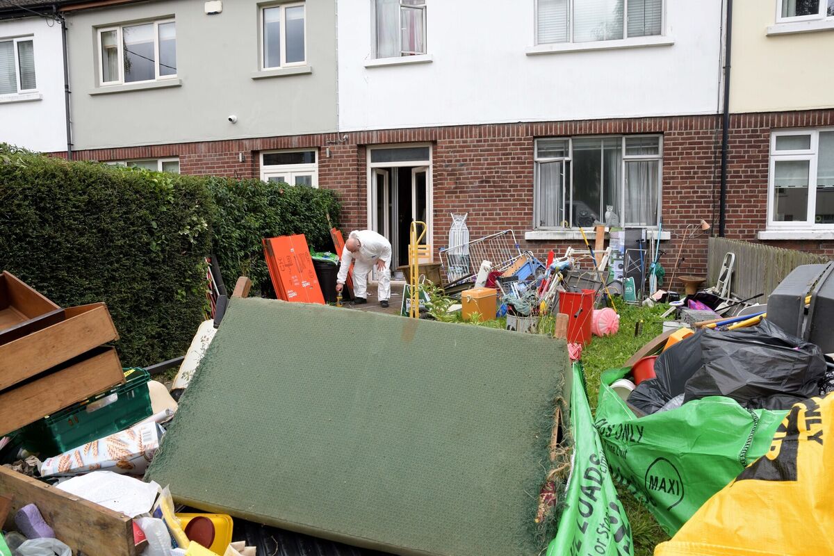 Mark: 'It takes a long time to build up a hoarding situation.' Photo: Moya Nolan  Mark: 'It takes a long time to build up a hoarding situation.' Photo: Moya Nolan