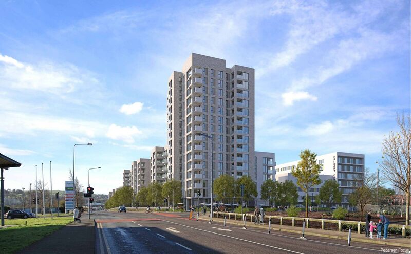 The 606-unit Creamfields scheme will deliver a total of 225 social and 381 cost-rental apartments on a site opposite Musgrave Park.