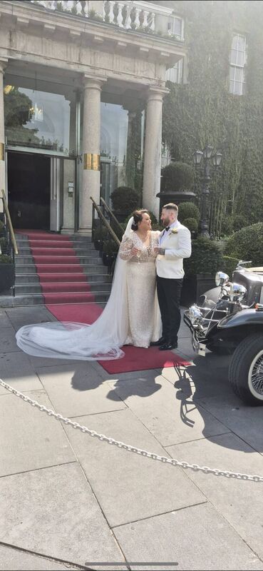 The couple held a reception for their guests at the Great Southern Hotel in Killarney. 